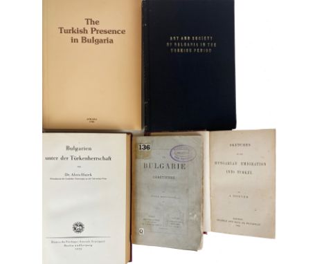 BALKAN -- HONVED, A. Sketches of the Hungarian emigration into Turkey. 1853. - Bound with: V. KRASINSKI. Montenegro, and the 