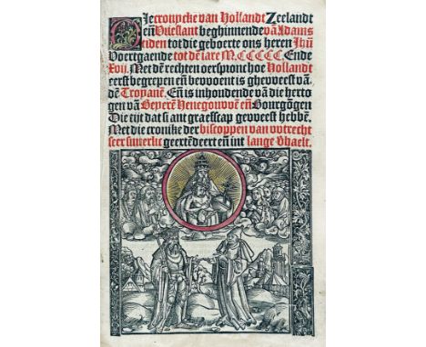 (AURELIUS, C.). Die Cronycke van Hollandt, Zeelandt en Vrieslandt beghinnende van Adams tiden (…) voertgaende tot de iare MCC