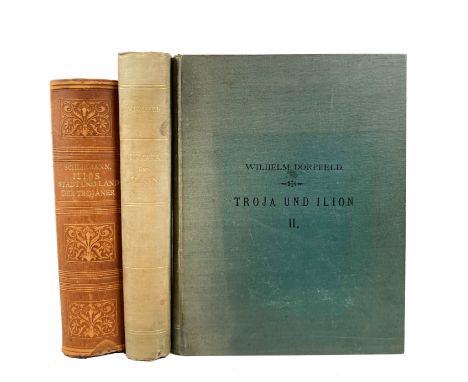 SCHLIEMANN, H. Ilios. Stadt und Land der Trojaner. Forschungen und Entdeckungen in der Troas und bes. auf der Baustelle von T