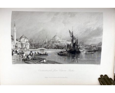 ISTANBUL/CONSTANTINOPLE -- WALSH, R. &amp; Th. ALLOM. Constantinople and the scenery of the Seven Churches of Asia Minor illu