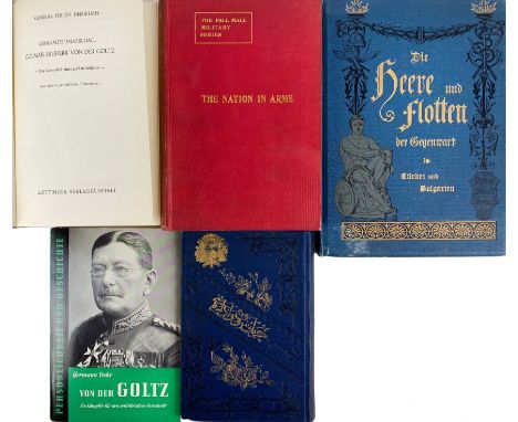 MILITARY HISTORY -- GOLTZ, C. von der. The nation in arms. A treatise on modern military systems and the conduct of war. Tran