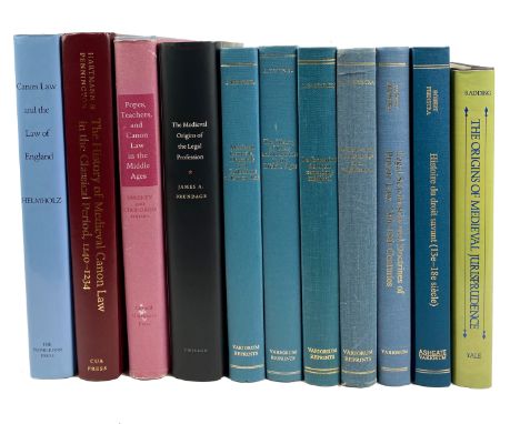 CANON LAW -- KUTTNER, S. Medieval councils, decretals, and collections of canon law. 1980. - Id. The history of ideas and doc