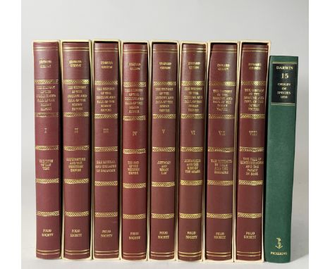 GIBBON, E. The history of the decline and fall of the Roman Empire. Ed. by B. Radice. Lond., The Folio Soc., 1983-90. 8 vols.