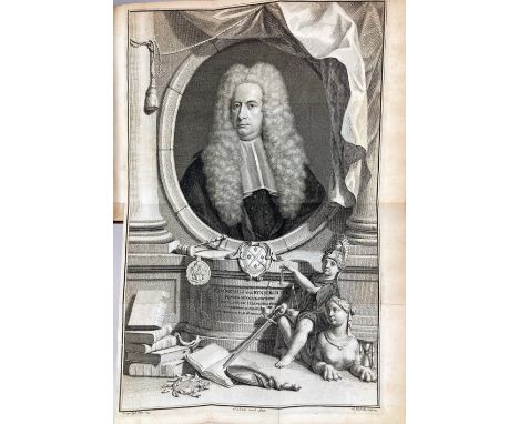 BYNKERSHOEK, C. v. Observationum juris Romani ll. IV, in quibus plurima juris civilis. Ed. (1a)-2a. Leiden, J. v. Kerckhem, 1