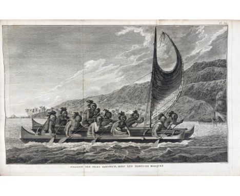 MARITIME HISTORY - TRAVELLING -- COOK, J. Troisième voyage de Cook, ou Voyage a l'océan Pacifique, Ordonné par le Roi d'Angle