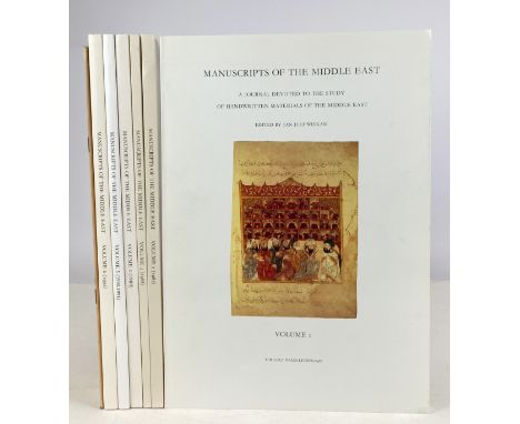 PALEOGRAPHY - CODICOLOGY -- WITKAM, J.J., F. DÉROCHE, A. GACEK, eds. Manuscripts of the Middle East. A journal devoted to the