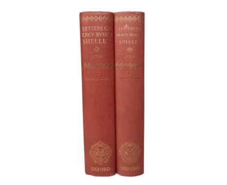 SHELLEY, P.B. The Letters. Ed. by F.L. Jones. Oxf., 1964. 2 vols. Ocl.NOTE: Vol. I: Shelley in England. Vol. II: Shelley in I