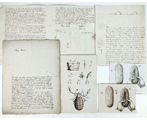 HEMSTERHUIS, Franciscus (Frans/François), (1721-1790). 3 letters in Dutch to Cornelis Nozeman (1720-1786), Leiden 14 December