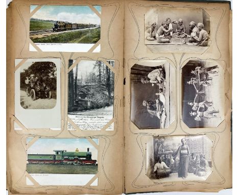 COLLECTION of c. 1900 foreign and Dutch picture postcards, b&amp;w and coloured, for the greater part topographical. 1900's-1