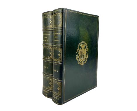 BINDINGS -- CICERO. Opera omnia quæ exstant. Ex sola fere Codd. Mss. fide emend. studio atq. industria J. Gulielmii &amp; J. 
