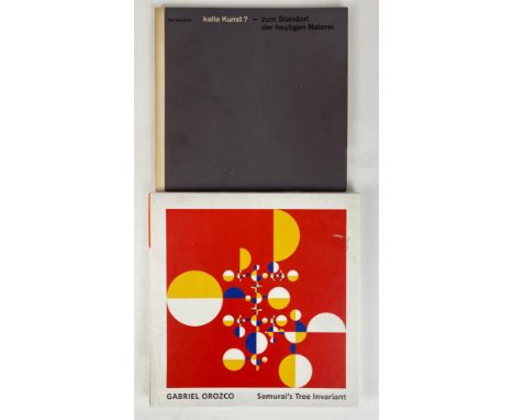 GERSTNER, K. Kalte Kunst? - Zum Standort der heutigen Malerei. Teufen, A. Niggli, 1957. (57 unnumb. pp.). W. (fold.) (cold.) 
