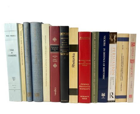 LAWSON, J. Lectures concerning oratory. Ed. by E.N. Claussen &amp; K.R. Wallace. (Facs. ed. 1758. 1972). Ocl. -- R.W. SMITH. 