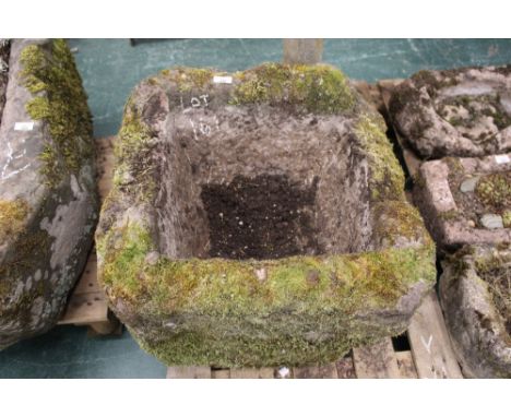 Square shaped trough, 21 ins wide, 21 ins long, 16 ins high  