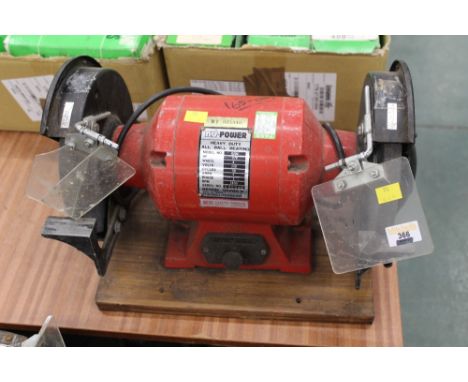 A Nu-Power 8 inch bench grinder 
