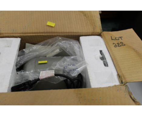 Boxed, un-used 6 inch Hilka bench grinder 