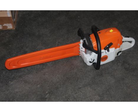 An un-used Stihl MS391 petrol chainsaw 