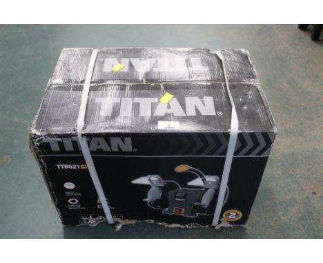 A Titan TTB521 GRB grinder, sealed, boxed