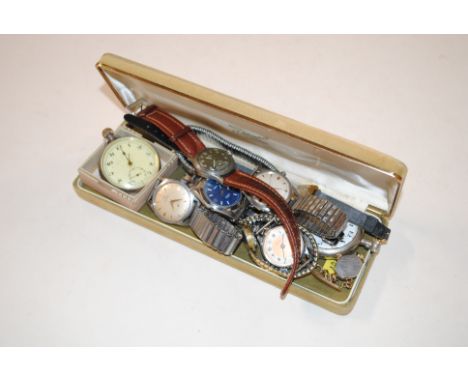 A Cyma Navystar wrist watch, a Cyma water sport wristwatch, a Newmark wrist watch, a Timex wrist watch, an Oris wrist watch, 