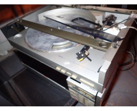 Akai AK FD3 record player with speakers