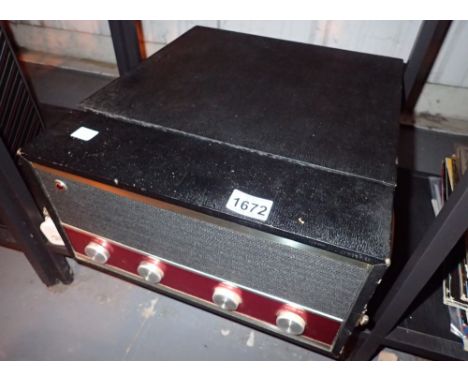 Vintage valve record player
