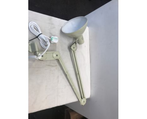 wall mounted angle poise lamp 