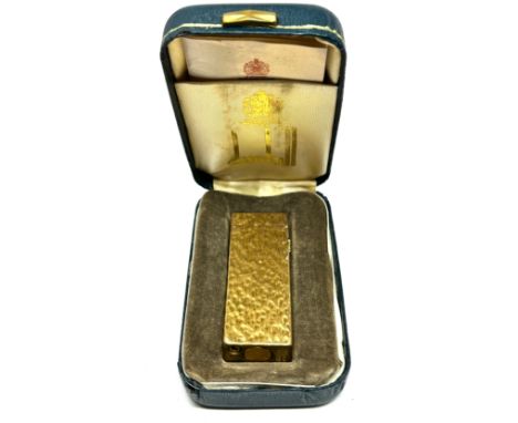 Vintage boxed dunhill cigarette lighter 