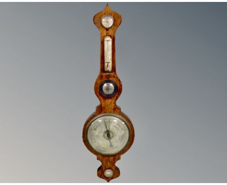 A 19th century banjo barometer. (AF)