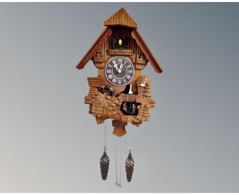 A contemporary cuckoo clock.