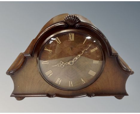 A Smiths Electric Westminster Chime mantel clock 
