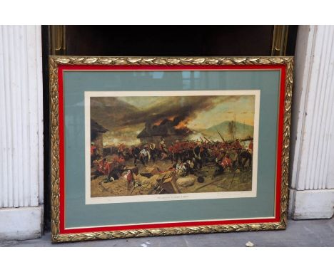 Limited edition Zulu War print