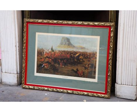 Limited edition Zulu war print