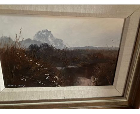 Pamela Derry Oil Painting Last Light