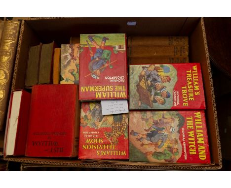 Crompton, Richmal. William the Superman, first edition, London: George Newnes, 1968. Publisher's gilt green cloth complete wi