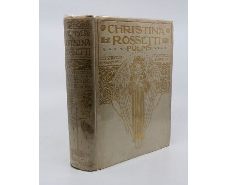 Harrison, Florence (Illus.). Poems, by Christina Rossetti, first edition, London: Blackie and Son Limited, [1910]. Quarto, pu