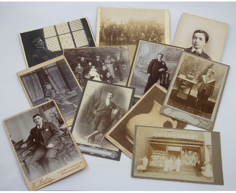 A quantity of late 19th-century photographic prints from Staffordshire photographers