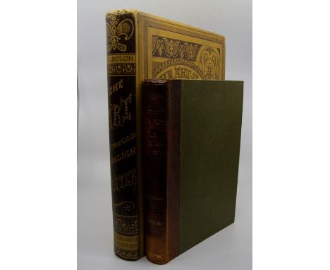 Solon, L. M. The Art of the Old English Potter, two copies, first edition, 1883, limited edition numbered 169/250, and 1885 f