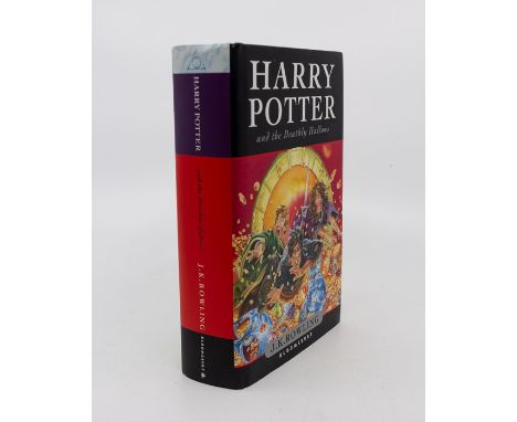 Rowling, J. K. Harry Potter and the Deathly Hallows, first edition, signed by the author in black ink on title page ('To Sand
