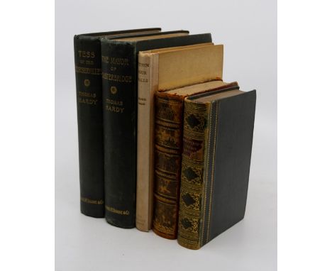 Collection of five books: 1) Yarrow Revisited, by William Wordsworth, first edition, London: Longman, 1835, contemporary quar