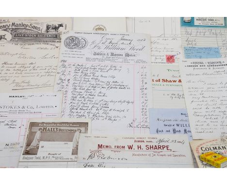 Collection of printed material and ephemera relating to Staffordshire and Cheshire (Newcastle-under-Lyme, Stoke-on-Trent, Cre