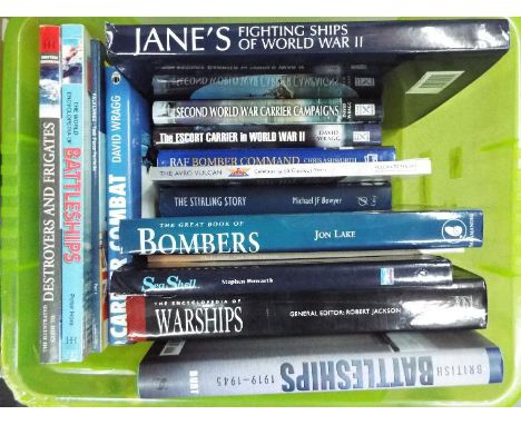 15 x military books - Lot includes a 'The Stirling Story' book by Michael JF Bowyer, an 'RAF Bomber Command' book by Chris As