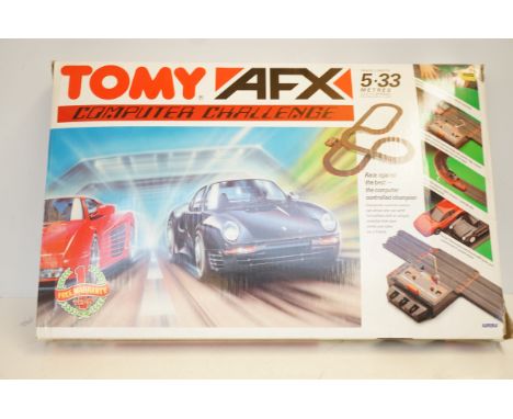 Tomy AFX 5.33m scalextric type game 