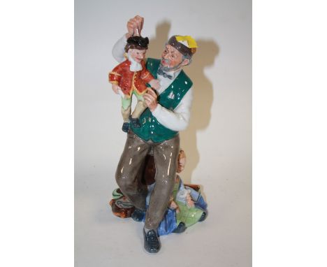 A ROYAL DOULTON THE PUPPET MAKER FIGURE