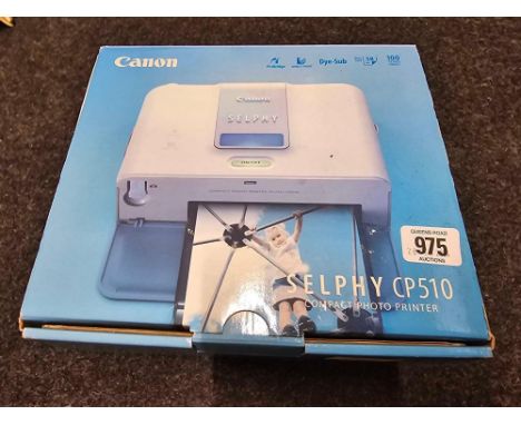 SELPHY SCP510 COMPACT PHOTO PRINTER, NEW IN BOX