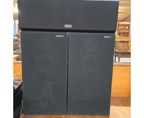 PAIR OF TECHNIC SPEAKERS, MODEL NO. SB-3030 &amp; AN EPOS SPEAKER ELS3C SPEAKER