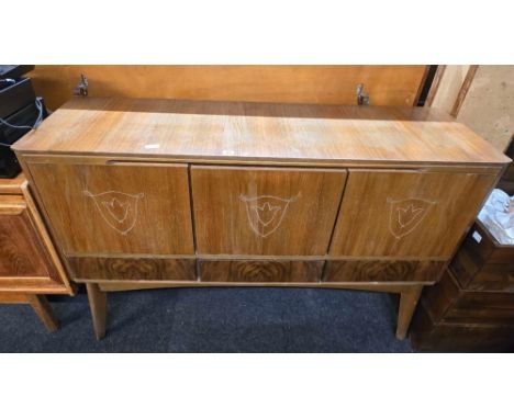 VINTAGE NATHAN SIDEBOARD, 54.5'' LONG 70.5'' WIDE X 35'' HIGH