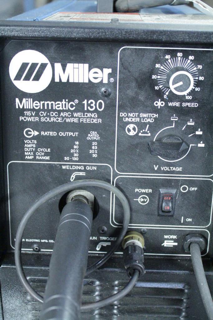 Miller Millermatic 130 w/ cart 115v