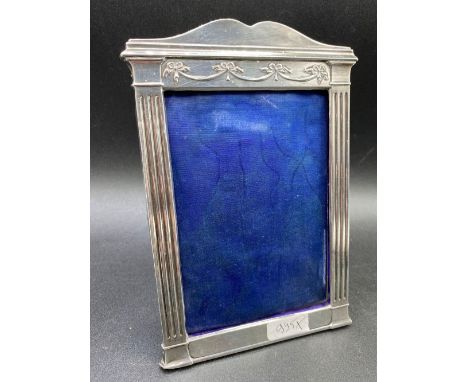 A good Edwardian architectural photo frame, 7.5” high, Birmingham 1909 by BP DC