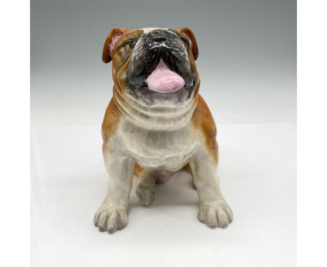 This breed is hand painted and colored in fawn (light brown) with a white underbody and black around the muzzle. Ears and ton