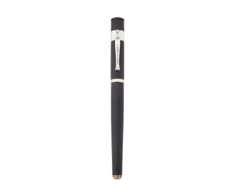
	
		YARD-O-LED, RETRO STANDARD BARLEY
		A SILVER MOUNTED FOUNTAIN PEN
		Cap and Barrel: Black textured resin with silver mou