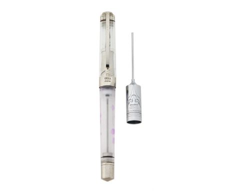 
	
		VISCONTI, OPERA CRYSTAL DEMONSTRATOR
		A LIMITED EDITION FOUNTAIN PEN, NO. 0271/1000
		Cap and Barrel: Clear showcase re